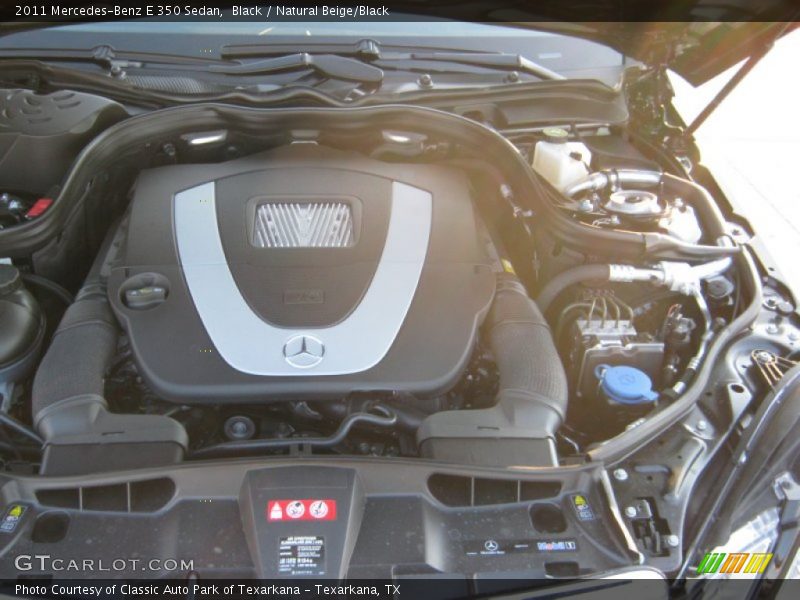 Black / Natural Beige/Black 2011 Mercedes-Benz E 350 Sedan