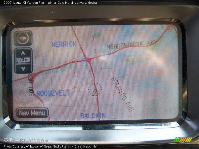 Winter Gold Metallic / Ivory/Mocha 2007 Jaguar XJ Vanden Plas