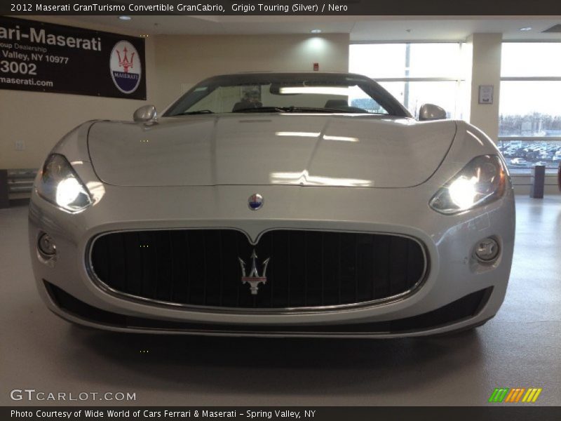 Grigio Touring (Silver) / Nero 2012 Maserati GranTurismo Convertible GranCabrio