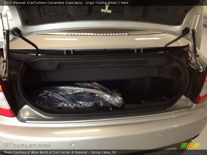  2012 GranTurismo Convertible GranCabrio Trunk