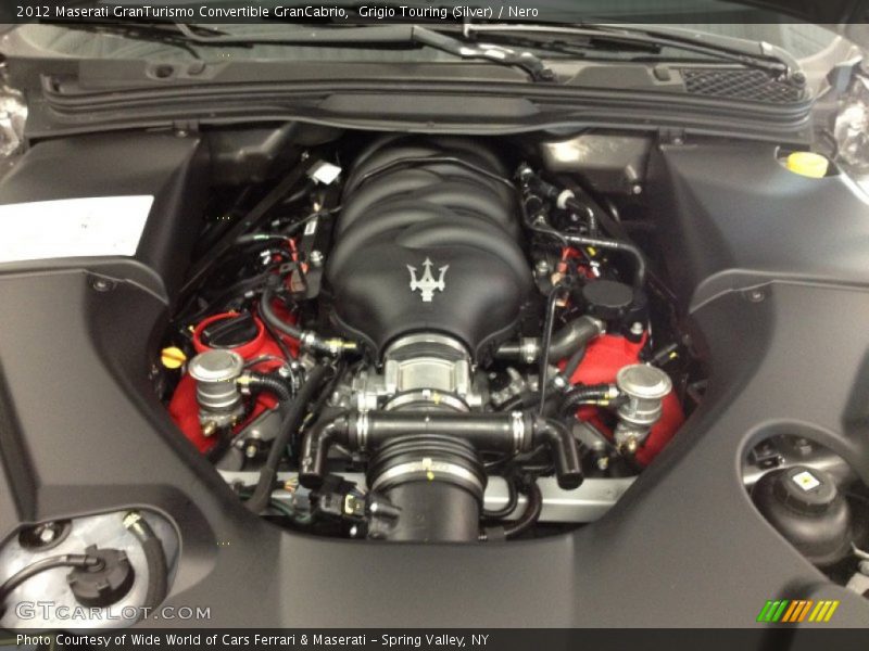  2012 GranTurismo Convertible GranCabrio Engine - 4.7 Liter DOHC 32-Valve VVT V8