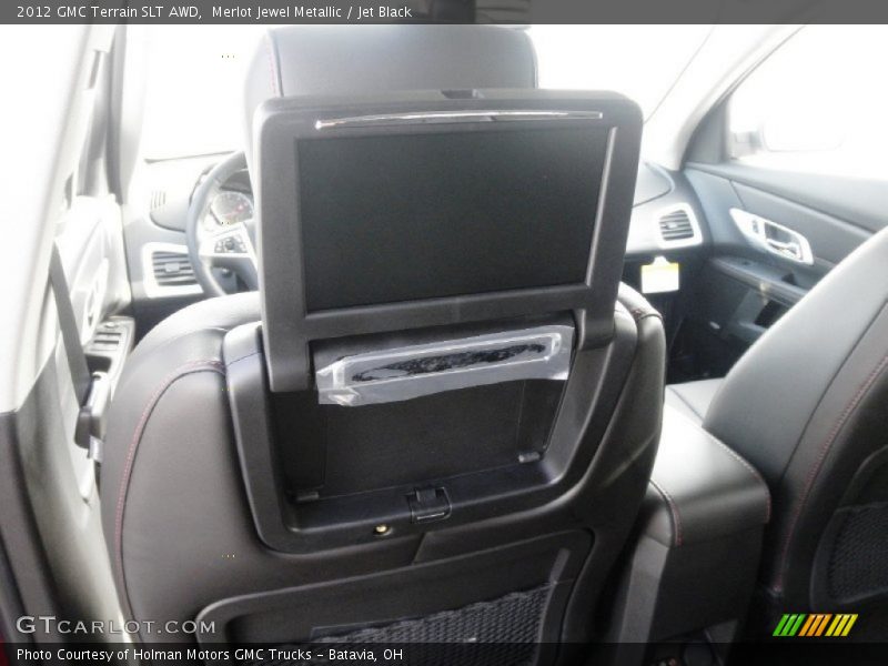 Merlot Jewel Metallic / Jet Black 2012 GMC Terrain SLT AWD
