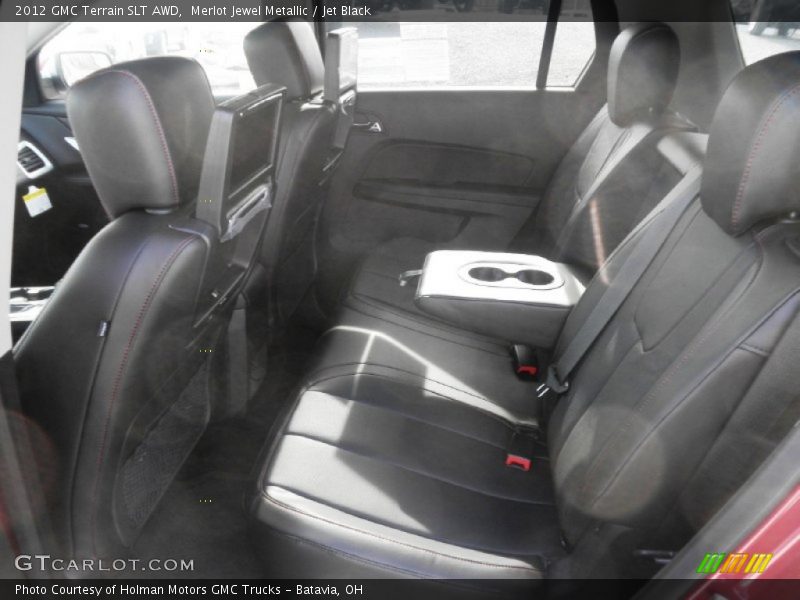 Merlot Jewel Metallic / Jet Black 2012 GMC Terrain SLT AWD