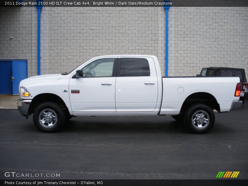 Bright White / Dark Slate/Medium Graystone 2011 Dodge Ram 2500 HD SLT Crew Cab 4x4