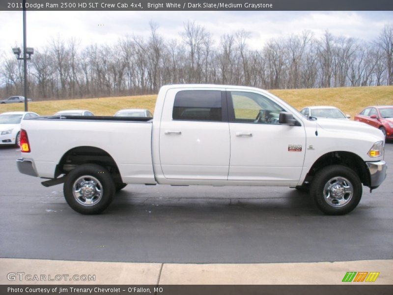 Bright White / Dark Slate/Medium Graystone 2011 Dodge Ram 2500 HD SLT Crew Cab 4x4
