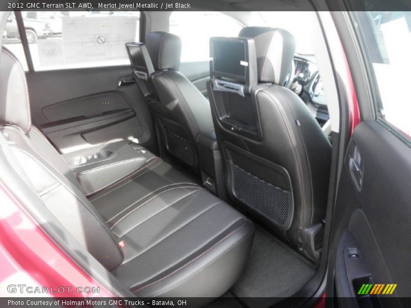 Merlot Jewel Metallic / Jet Black 2012 GMC Terrain SLT AWD