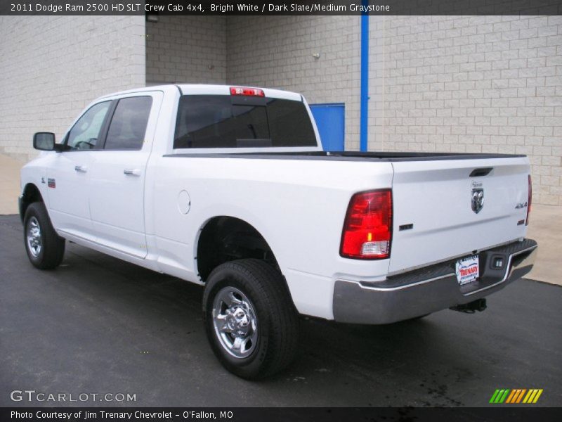 Bright White / Dark Slate/Medium Graystone 2011 Dodge Ram 2500 HD SLT Crew Cab 4x4