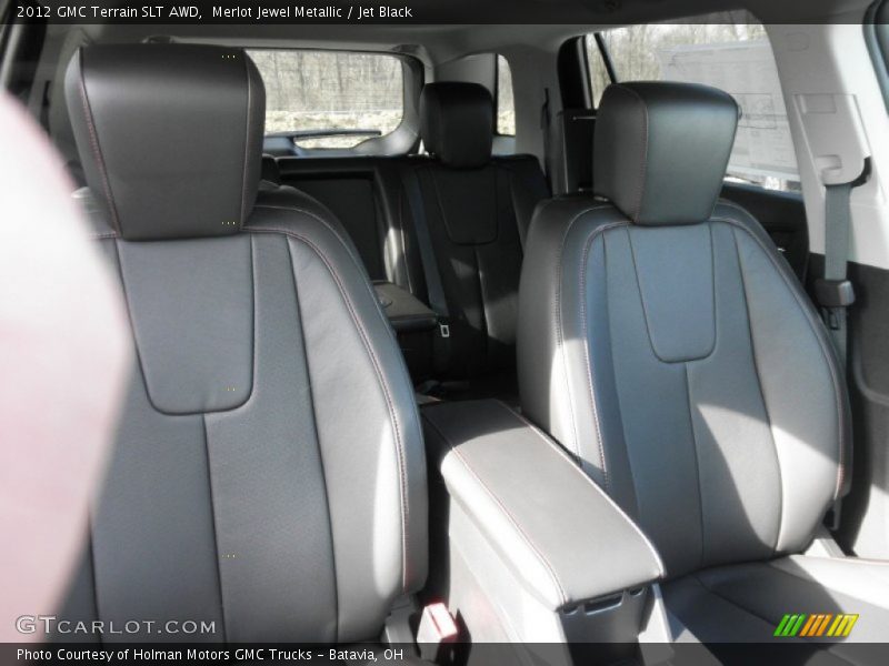 Merlot Jewel Metallic / Jet Black 2012 GMC Terrain SLT AWD