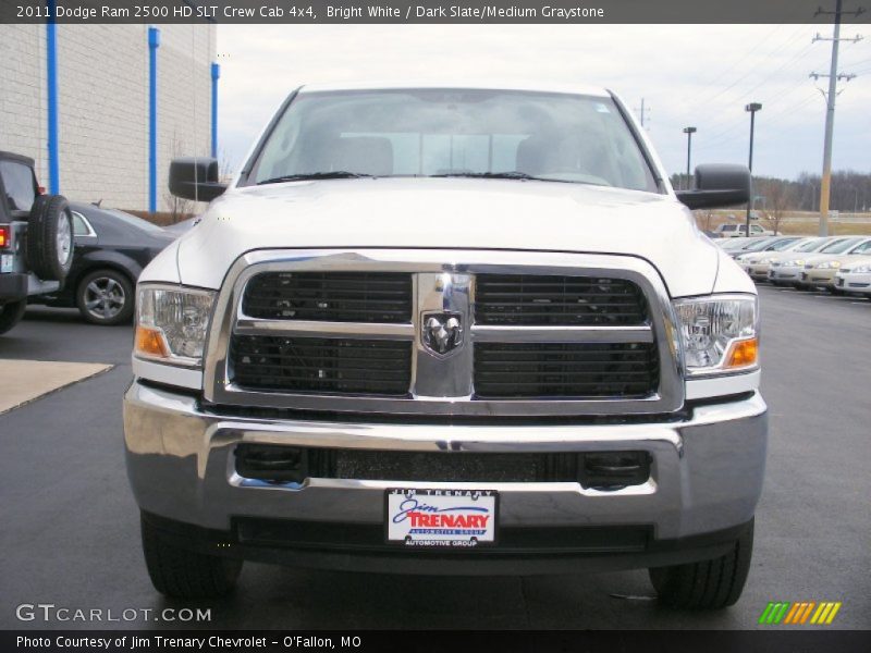 Bright White / Dark Slate/Medium Graystone 2011 Dodge Ram 2500 HD SLT Crew Cab 4x4