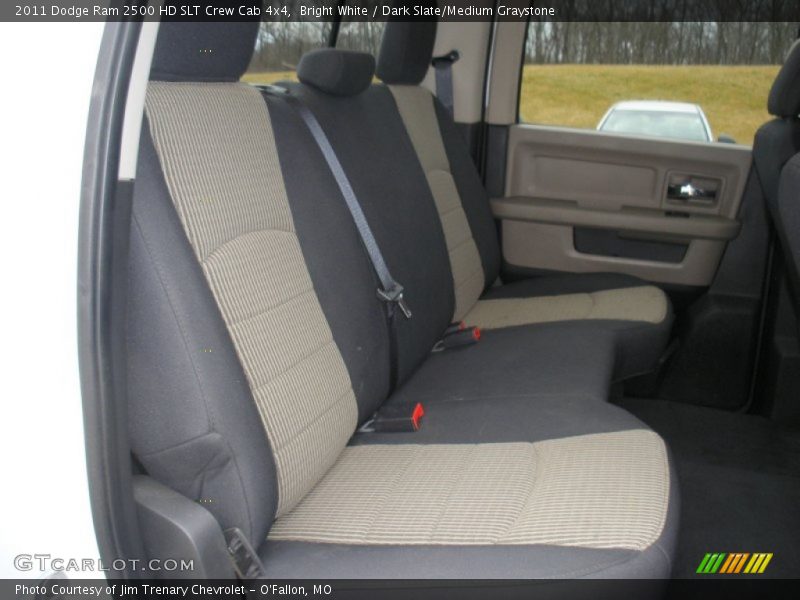 Bright White / Dark Slate/Medium Graystone 2011 Dodge Ram 2500 HD SLT Crew Cab 4x4