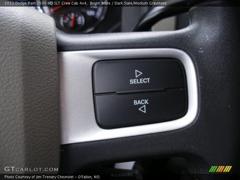 Bright White / Dark Slate/Medium Graystone 2011 Dodge Ram 2500 HD SLT Crew Cab 4x4
