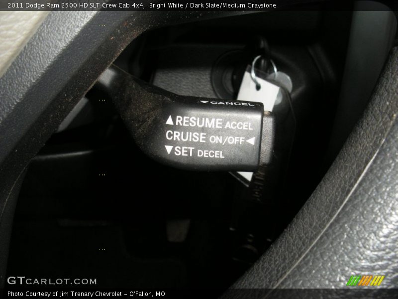 Bright White / Dark Slate/Medium Graystone 2011 Dodge Ram 2500 HD SLT Crew Cab 4x4