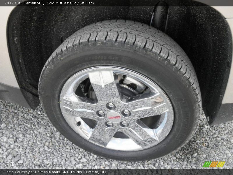 Gold Mist Metallic / Jet Black 2012 GMC Terrain SLT