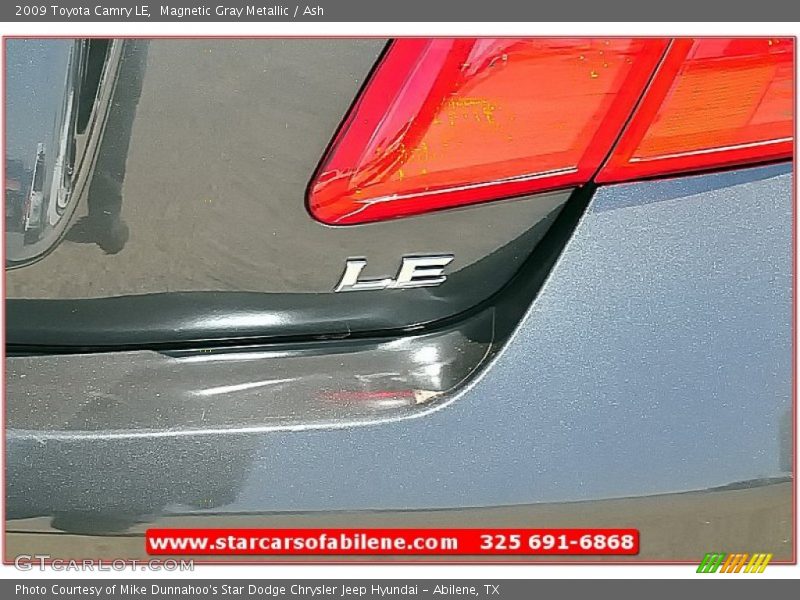 Magnetic Gray Metallic / Ash 2009 Toyota Camry LE