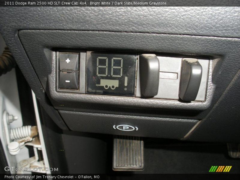 Bright White / Dark Slate/Medium Graystone 2011 Dodge Ram 2500 HD SLT Crew Cab 4x4
