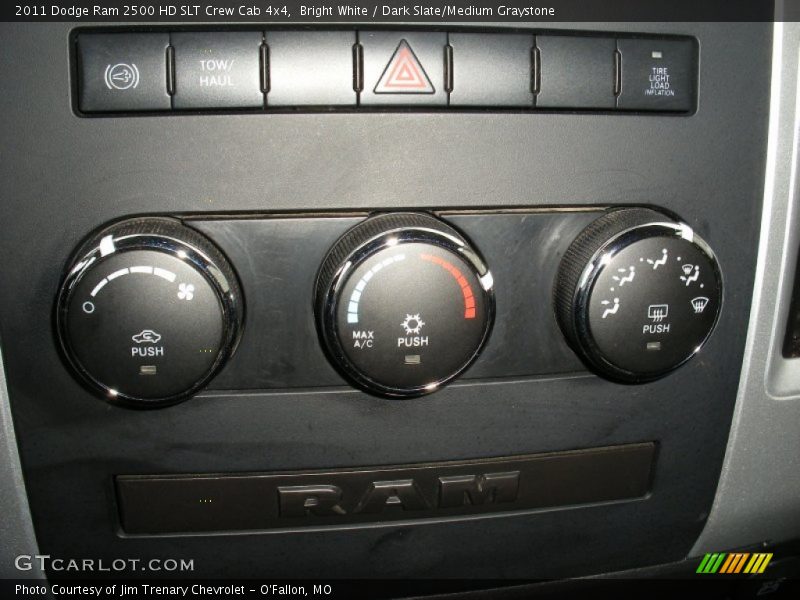 Bright White / Dark Slate/Medium Graystone 2011 Dodge Ram 2500 HD SLT Crew Cab 4x4