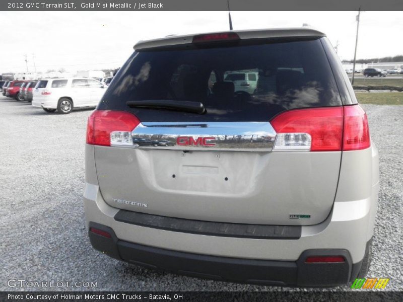 Gold Mist Metallic / Jet Black 2012 GMC Terrain SLT