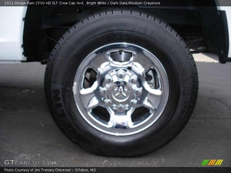 Bright White / Dark Slate/Medium Graystone 2011 Dodge Ram 2500 HD SLT Crew Cab 4x4