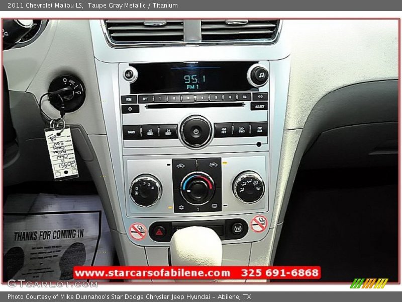Taupe Gray Metallic / Titanium 2011 Chevrolet Malibu LS