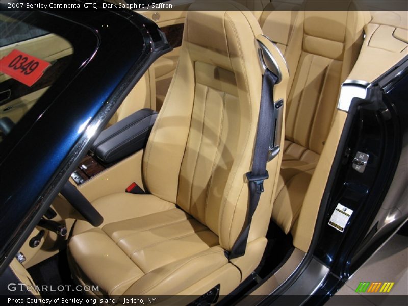 Dark Sapphire / Saffron 2007 Bentley Continental GTC