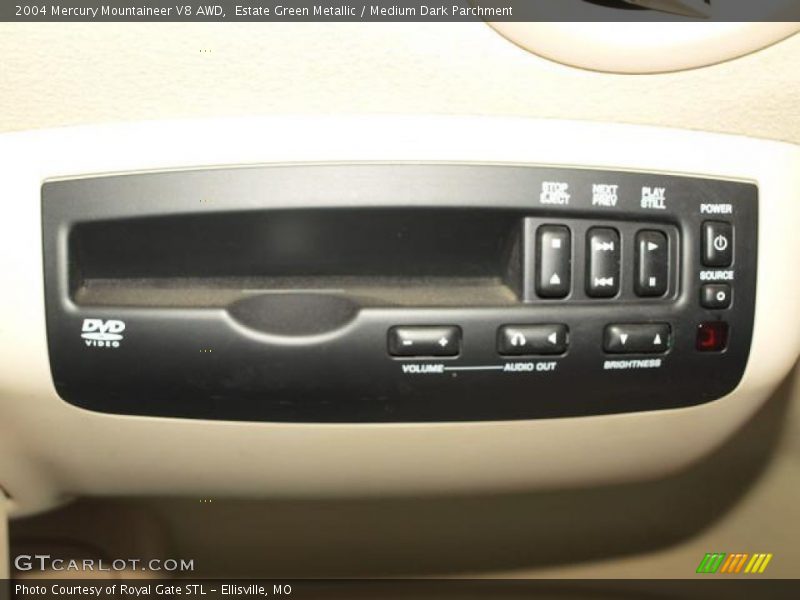 Estate Green Metallic / Medium Dark Parchment 2004 Mercury Mountaineer V8 AWD