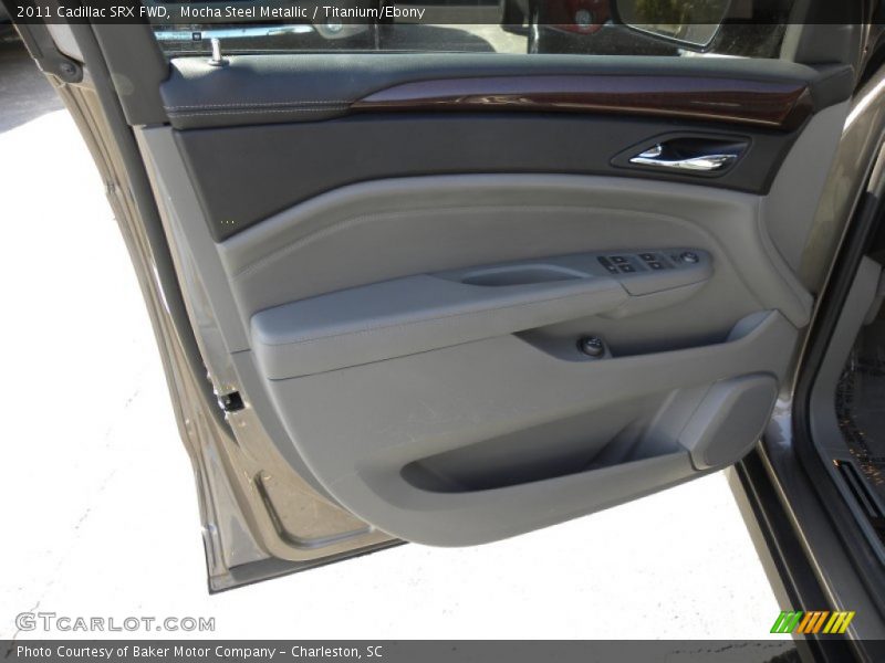 Mocha Steel Metallic / Titanium/Ebony 2011 Cadillac SRX FWD