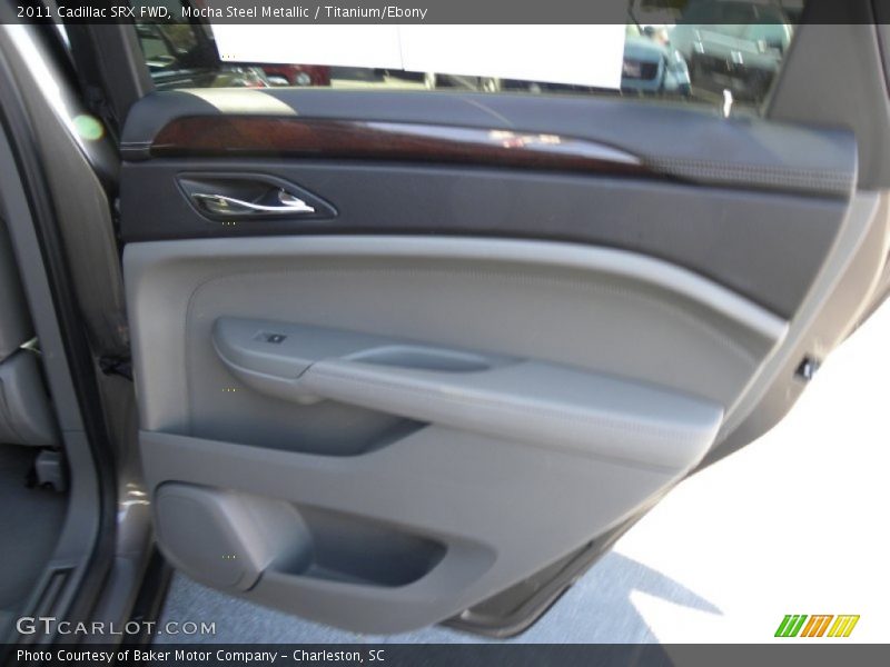 Mocha Steel Metallic / Titanium/Ebony 2011 Cadillac SRX FWD
