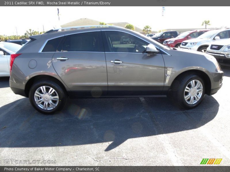 Mocha Steel Metallic / Titanium/Ebony 2011 Cadillac SRX FWD