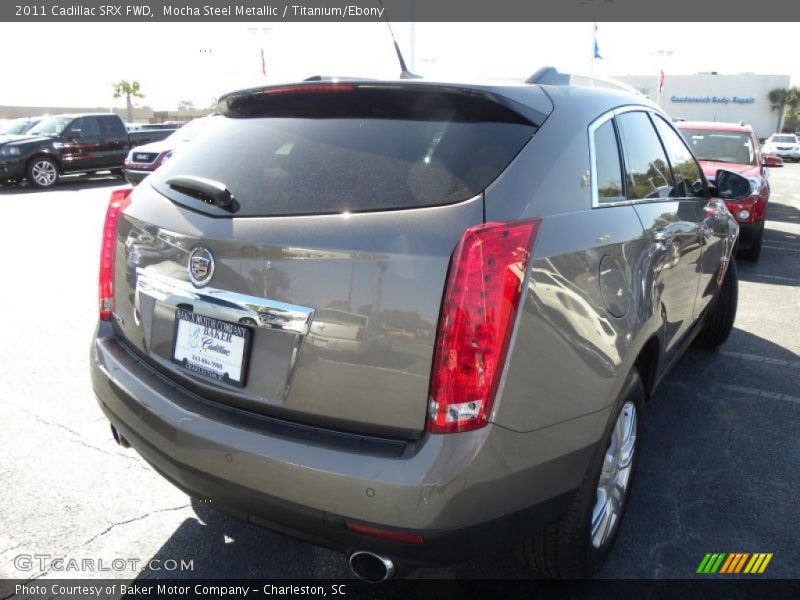 Mocha Steel Metallic / Titanium/Ebony 2011 Cadillac SRX FWD