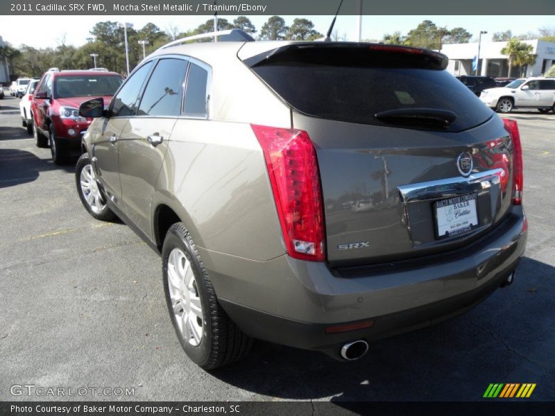 Mocha Steel Metallic / Titanium/Ebony 2011 Cadillac SRX FWD