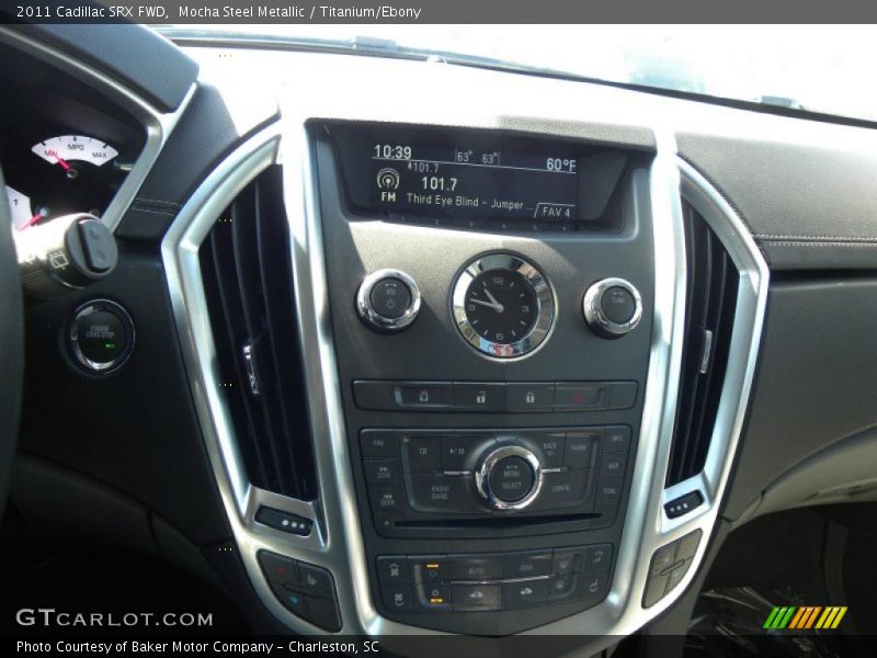 Mocha Steel Metallic / Titanium/Ebony 2011 Cadillac SRX FWD