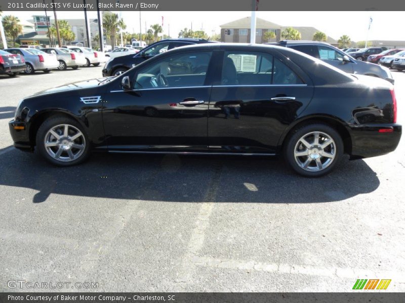 Black Raven / Ebony 2011 Cadillac STS V6 Luxury