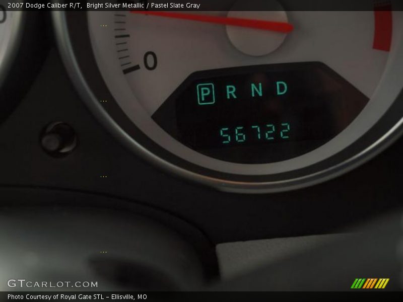 Bright Silver Metallic / Pastel Slate Gray 2007 Dodge Caliber R/T