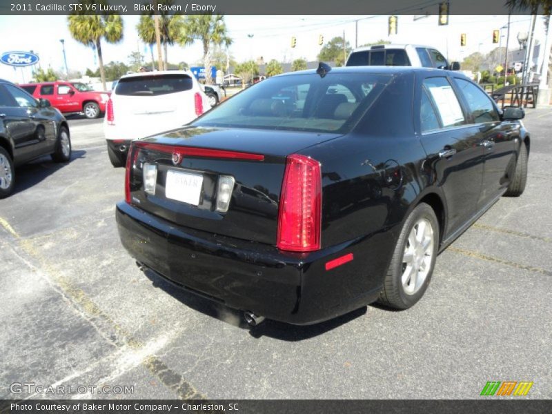 Black Raven / Ebony 2011 Cadillac STS V6 Luxury