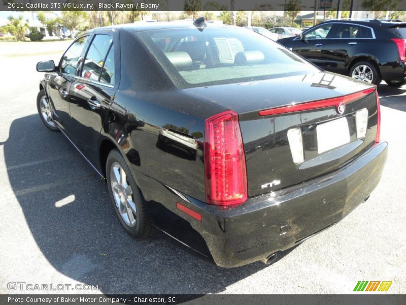 Black Raven / Ebony 2011 Cadillac STS V6 Luxury