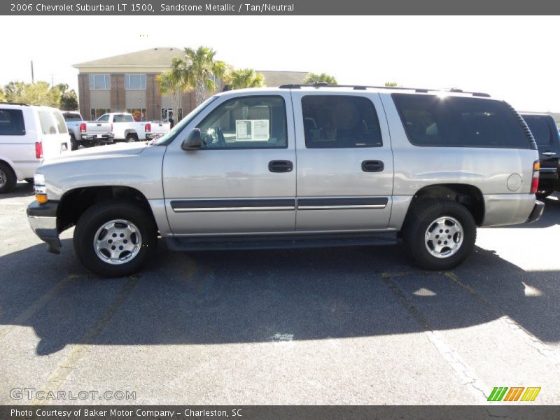 Sandstone Metallic / Tan/Neutral 2006 Chevrolet Suburban LT 1500