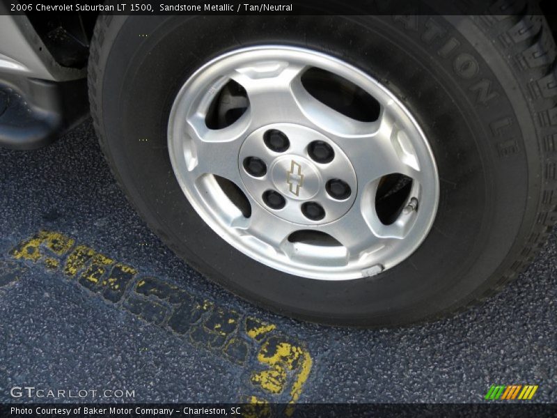 Sandstone Metallic / Tan/Neutral 2006 Chevrolet Suburban LT 1500