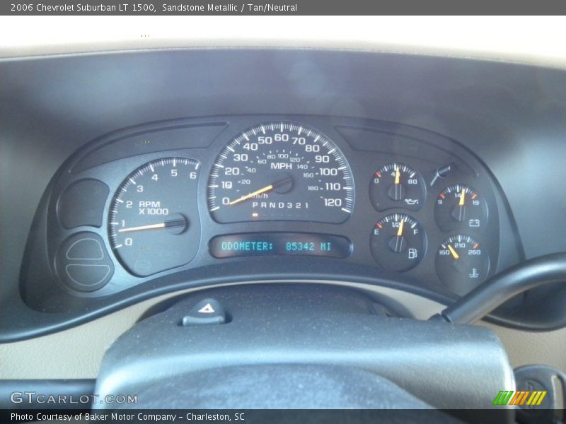 Sandstone Metallic / Tan/Neutral 2006 Chevrolet Suburban LT 1500