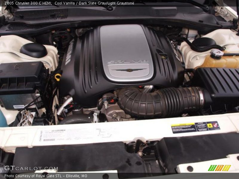 Cool Vanilla / Dark Slate Gray/Light Graystone 2005 Chrysler 300 C HEMI