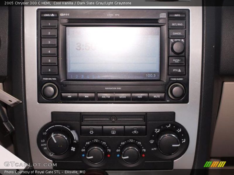 Cool Vanilla / Dark Slate Gray/Light Graystone 2005 Chrysler 300 C HEMI