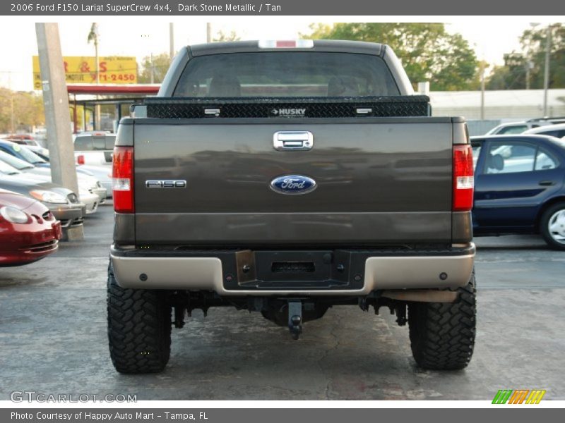 Dark Stone Metallic / Tan 2006 Ford F150 Lariat SuperCrew 4x4