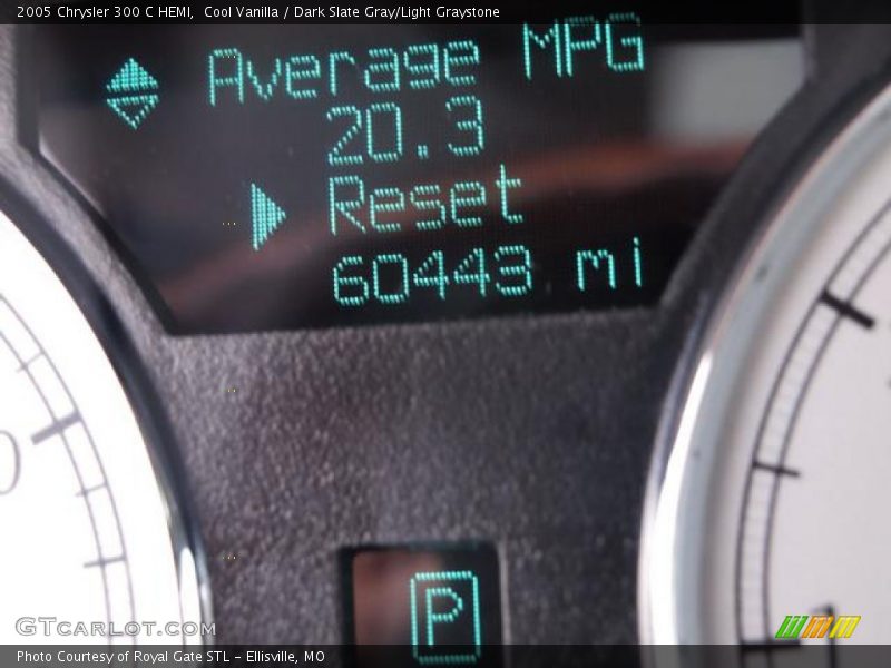 Cool Vanilla / Dark Slate Gray/Light Graystone 2005 Chrysler 300 C HEMI