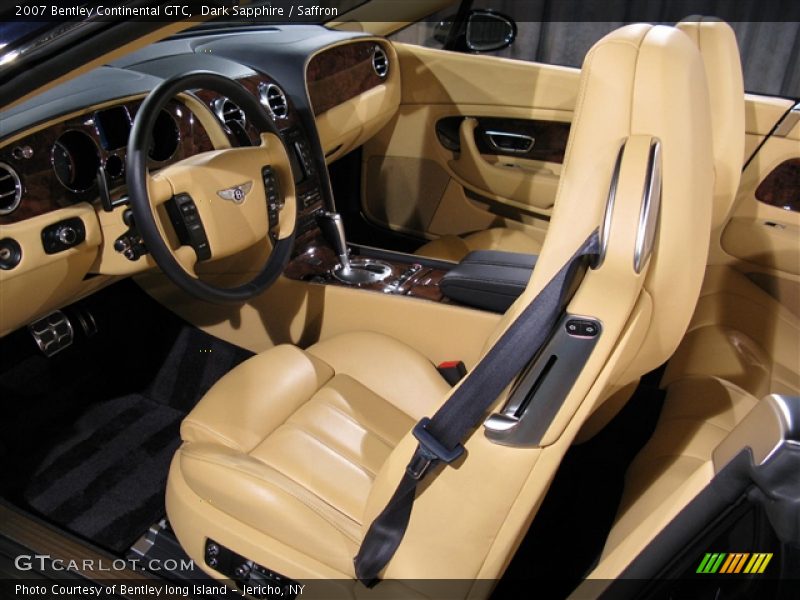 Dark Sapphire / Saffron 2007 Bentley Continental GTC