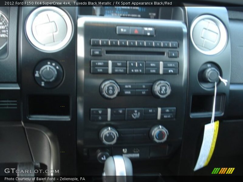 Tuxedo Black Metallic / FX Sport Appearance Black/Red 2012 Ford F150 FX4 SuperCrew 4x4