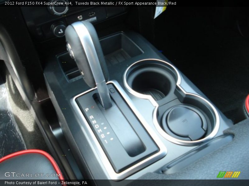 Tuxedo Black Metallic / FX Sport Appearance Black/Red 2012 Ford F150 FX4 SuperCrew 4x4