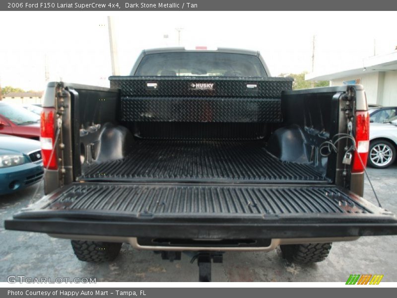 Dark Stone Metallic / Tan 2006 Ford F150 Lariat SuperCrew 4x4