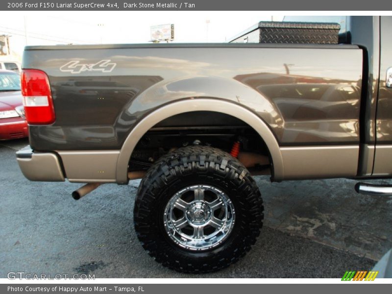 Dark Stone Metallic / Tan 2006 Ford F150 Lariat SuperCrew 4x4