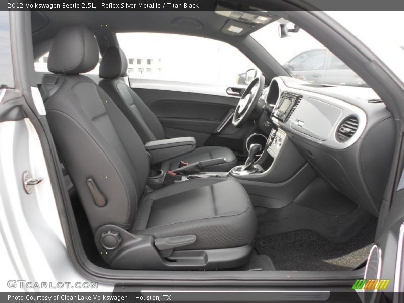 Reflex Silver Metallic / Titan Black 2012 Volkswagen Beetle 2.5L