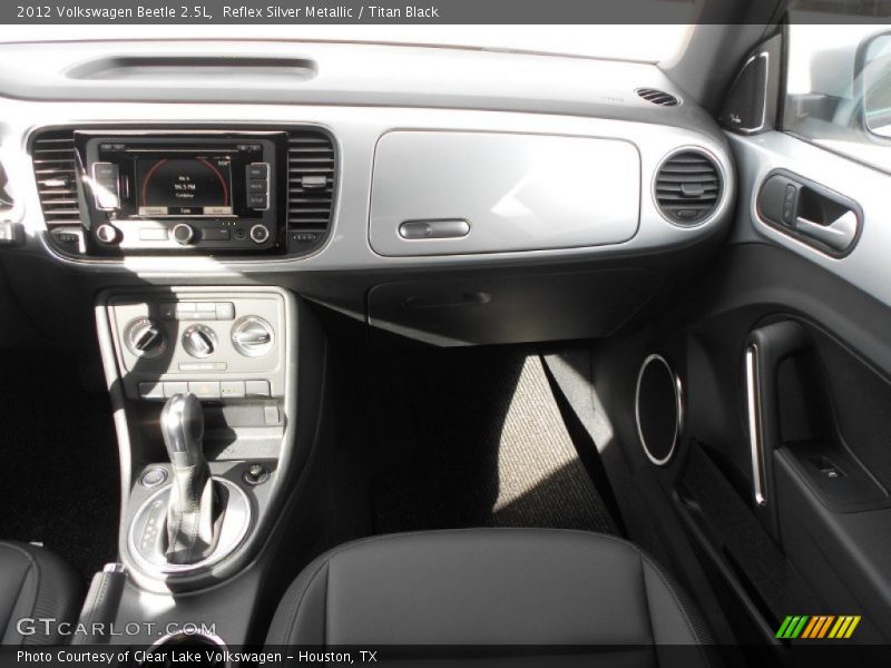 Reflex Silver Metallic / Titan Black 2012 Volkswagen Beetle 2.5L