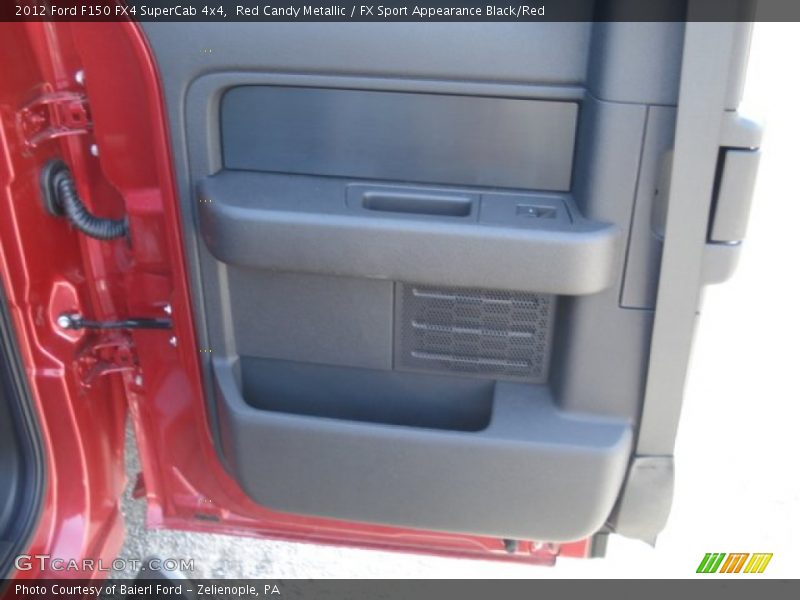 Red Candy Metallic / FX Sport Appearance Black/Red 2012 Ford F150 FX4 SuperCab 4x4